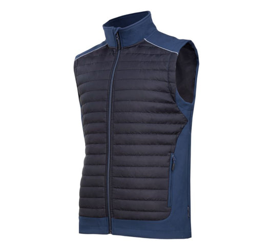 VESTA MATLASATA / NEGRU-BLEUMARIN - XL