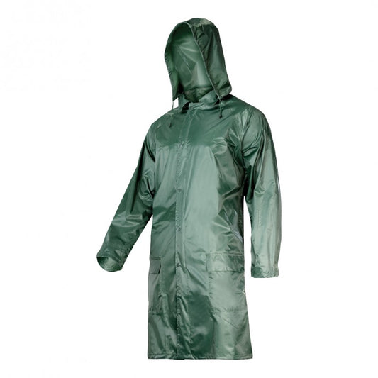 PELERINA PLOAIE CU NASTURI SI FERMOAR / VERDE