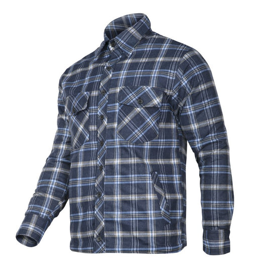 CAMASA FLANEL CU CAROURI CAPTUSITA - M