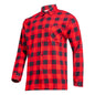 CAMASA FLANEL CU CAROURI / ROSU - L/H-176