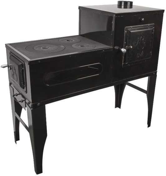 Enamelled Cooking Stove Type L / Type2: Left; C: Black