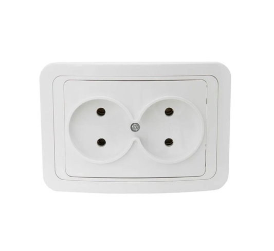 DOUBLE MODULAR SOCKET