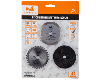 Discuri Mini Ferastrau Circular  3 Pcs
