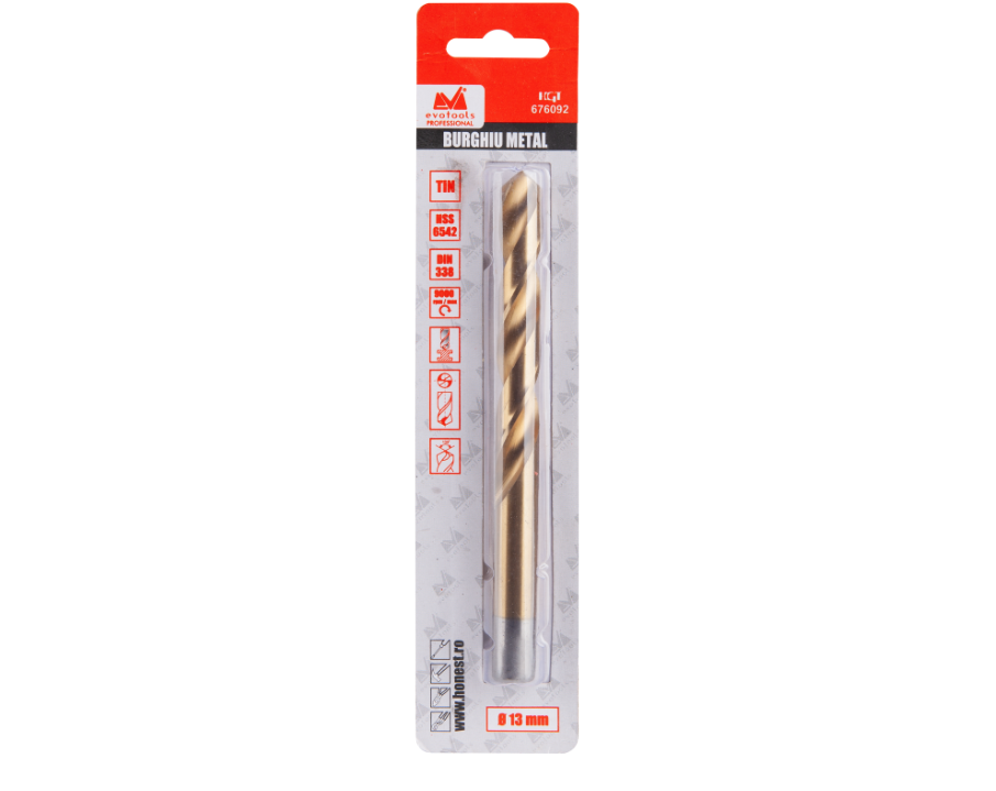 Burghiu Metal HSS 6542 Titanat