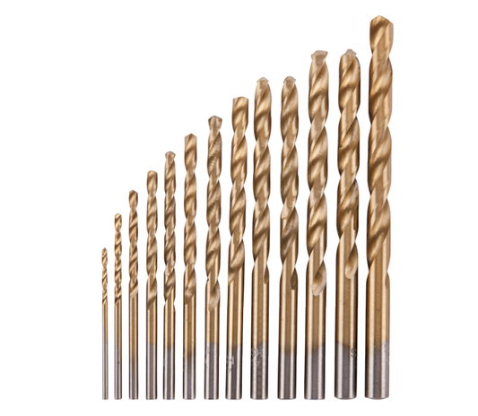Burghiu Metal HSS Titanat 13 Pcs
