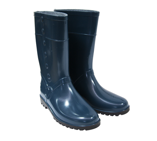 Cizme din PVC Albastre Dama C10