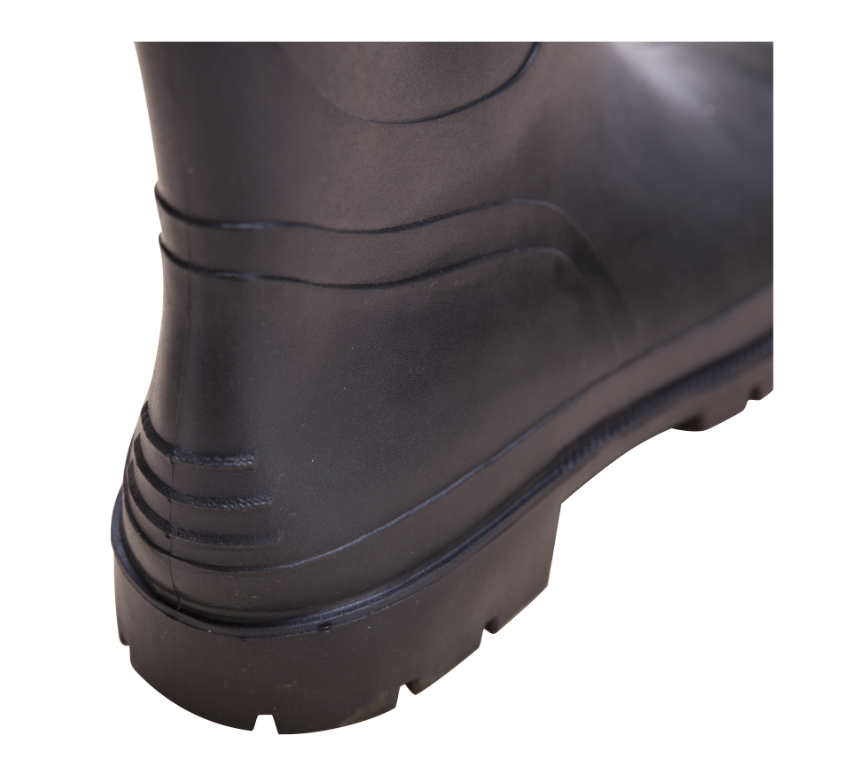 Cizme din PVC Tip Bursuc Negre