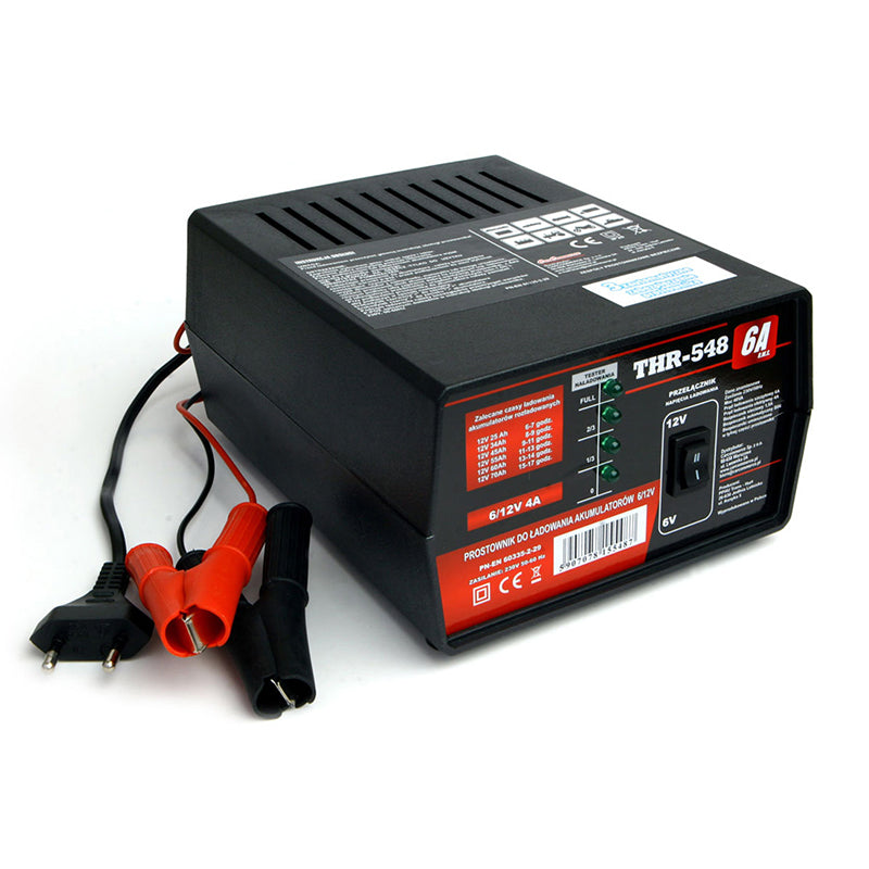 REDRESOR INCARCARE CU COMUTATOR - 12-6V / 6A