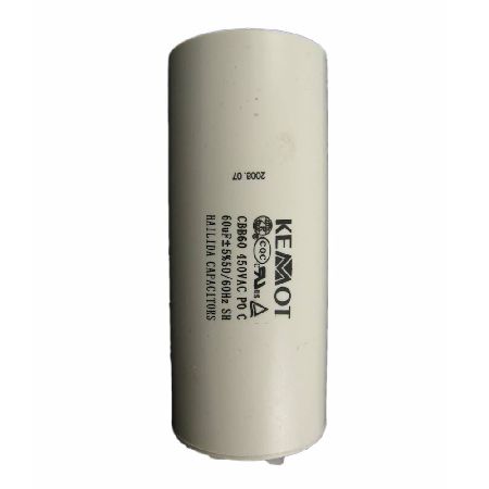CONDENSATOR MOTOR CU SURUB CONECTOR -  60UF / 450V