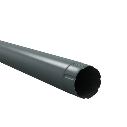ROOF GUTTER 3M RAL 7011 GRAY