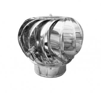 STAINLESS STEEL Rotary Chimney Terminal Cover / D [mm]: 120