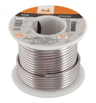 Fludor / M[gr]: 200; D[mm]: 1; C: Tin - Lead; P[%]: 18 - 82