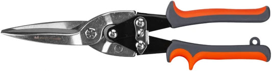 Sheet Metal Scissors TPR Handles - Long Straight Jaws / L[mm]: 290