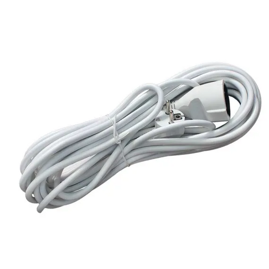 COUPLING+PLUG 5M 3*1.5mm WHITE ALIEN