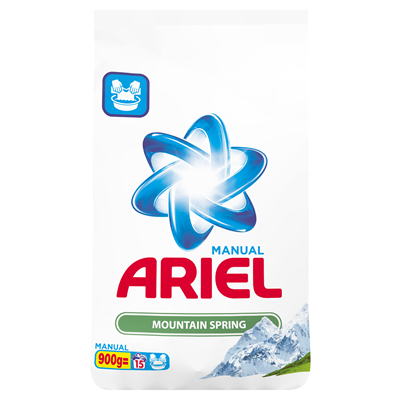 ARIEL Detergent Rufe Manual Mountain Spring 900 g