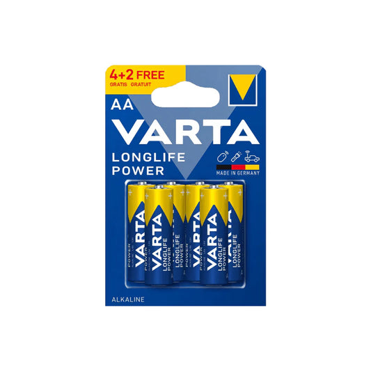 VARTA LONGLIFE POWER AA BLI X4+2