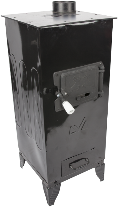 Enameled Sheet Stove / C: Black