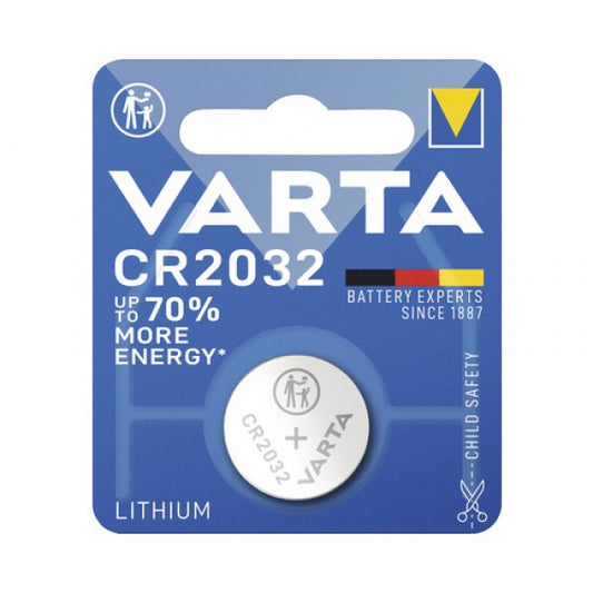 VARTA BATTERY CR2032 LITHIUM BLI X1
